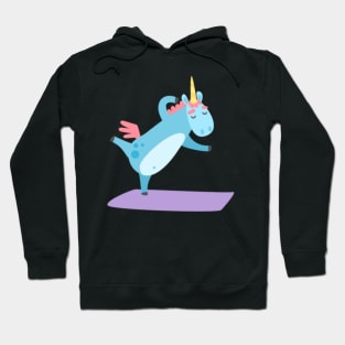 Unicorn Yoga- Hoodie